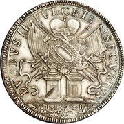 1 Thaler - Rudolph August and Anthony Ulrich, Germany, 1687-1703 reverse image