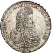 1 Thaler - Rudolph August and Anthony Ulrich obverse image