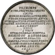 1 Thaler - Anthony Ulrich Death, Germany, 1704 reverse image