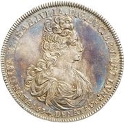 1 Thaler - Anthony Ulrich Death obverse image