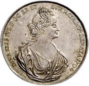1 Thaler - Anthony Ulrich Death obverse image