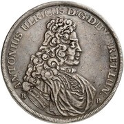 1 Thaler - Anthony Ulrich obverse image