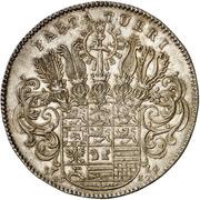 1 Thaler - August William, Germany, 1714 reverse image