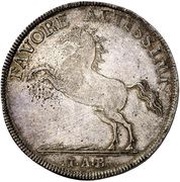 1 Thaler - Ferdinand Albert II, Germany, 1735 reverse image