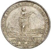 1 Thaler - Charles I Lautenthal - Ausbeute, Germany, 1745-1748 reverse image