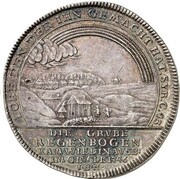 1 Thaler - Charles I Regenbogen - Ausbeute, Germany, 1745-1748 reverse image
