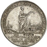 1 Thaler - Charles I Lautenthal - Ausbeute, Germany, 1745-1761 reverse image