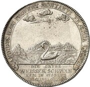 1 Thaler - Charles I Weißer Schwan - Ausbeute, Germany, 1750-1752 reverse image