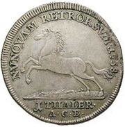 1 Thaler - Charles I, Germany, 1758-1759 reverse image
