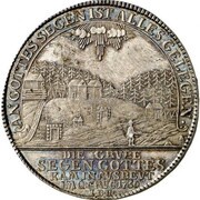 1 Thaler - Charles I Segen Gottes - Ausbeute, Germany, 1761 reverse image