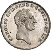 1 Thaler - Charles William Ferdinand obverse image