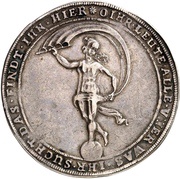 1¼ Thaler - Frederick Ulrich Glückslöser; Ausbeute, Germany, 1622 reverse image