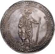 2 Thalers - Frederick Ulrich St. Jacobslöser, Germany, 1625 reverse image