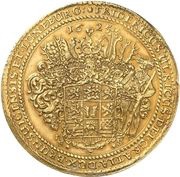 2 Thalers - Frederick Ulrich St. Jacobslöser - Gold pattern strike obverse image
