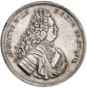 2 Thalers - August William Death obverse image