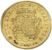 2½ Thaler - Charles I, Germany, 1742 reverse image