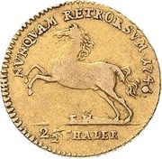 2½ Thaler - Charles I, Germany, 1742-1775 reverse image