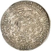 3 Thalers - Julius Juliuslöser, Germany, 1578 reverse image