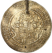 3 Thalers - Julius Juliuslöser, Germany, 1588 reverse image