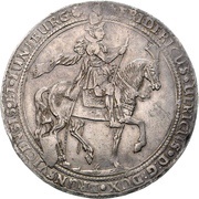 3 Thalers - Frederick Ulrich Löser obverse image