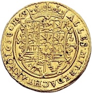 1 Ducat - August, Germany, 1638 reverse image