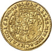 1 Ducat - August, Germany, 1639 reverse image