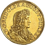 1 Ducat - Rudolph August obverse image