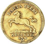 1 Ducat - August William, Germany, 1714-1728 reverse image
