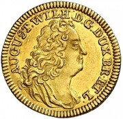 1 Ducat - August William Harz Ausbeute obverse image