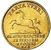 1 Ducat - August William Harz Ausbeute, Germany, 1719-1730 reverse image