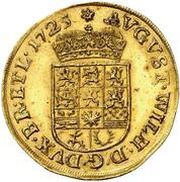 1 Ducat - August William obverse image