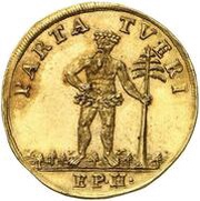 1 Ducat - August William, Germany, 1725-1728 reverse image