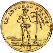 1 Ducat - Louis Rudolph Mule obverse image