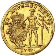 1 Ducat - Louis Rudolph obverse image
