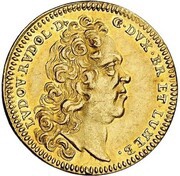 1 Ducat - Louis Rudolph obverse image