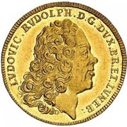 1 Ducat - Louis Rudolph Death of Louis Rudolph obverse image