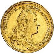 1 Ducat - Ferdinand Albert II Death obverse image