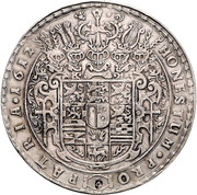 4 Thalers - Henry Julius Löser, Germany, 1612 reverse image