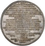 4 Thalers - Rudolph Augustus Death of Augustus Frederick, Germany, 1676 reverse image