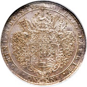 5 Thalers - Frederick Ulrich, Germany, 1614 reverse image