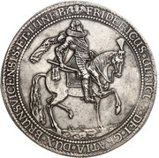 5 Thalers - Frederick Ulrich Löser obverse image