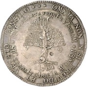 5 Thalers - August Löser, Death of August, Germany, 1666 reverse image