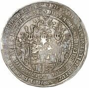 10 Thalers - Julius Juliuslöser, Germany, 1583 reverse image