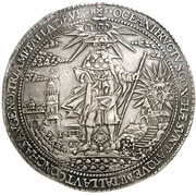 10 Thalers - Frederick Ulrich Löser, Germany, 1634 reverse image