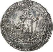 10 Thalers - Frederick Ulrich Löser, Germany, 1634 reverse image