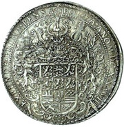 10 Thalers - August Löser, Germany, 1638 reverse image
