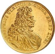 10 Ducats - Anthony Ulrich Portugalöser obverse image