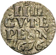 4 Gute Pfennig, Germany, 1676 reverse image