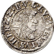 1⁄16 Thaler, Germany, 1675-1676 reverse image