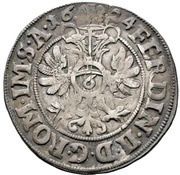 ¼ Thaler, Germany, 1624-1636 reverse image